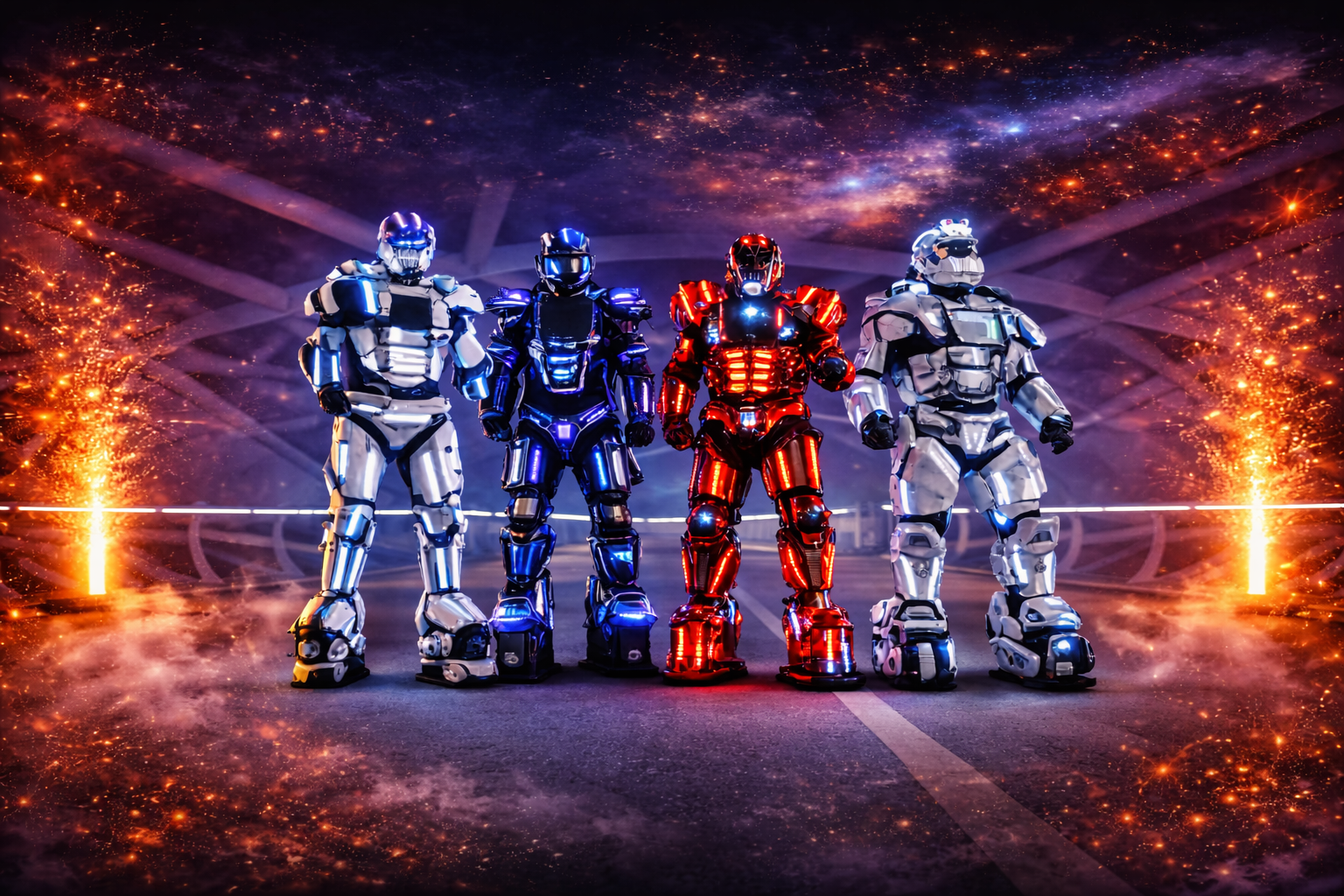 LED Robot Performance